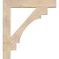 thumbnail image 3 of Ekena Millwork 5 1/2"W x 40"D x 44"H Merced Block Smooth Bracket, Douglas Fir, 3 of 4