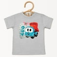 thumbnail image 2 of Leo the Truck Leo Name Distressed - Toddler Short Sleeve Graphic T-Shirt, 2 of 3