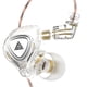 thumbnail image 2 of QKZ ZX3 Auriculares por cable Reducción de ruido portátil en auriculares de la oreja Llamar a la voz que hace ejercicio auriculares caminando con la cubierta de silicona Tipo 3 sin micrófono Inevent EL014469-05B, 2 of 7