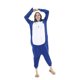 thumbnail image 3 of Disfraces de Halloween para adultos, fiestas navideñas, parejas de tiburones negros, pijamas de mono de polar, disfraces de actuación europeos y americanos, 3 of 5