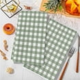 thumbnail image 3 of Dish Towels, Rustic Checkered Plaid Absorbent Kitchen Towels 1 PC, Sage Green Microfiber Hand Towels Dish Cloths Tea Towels for Home&nbsp; Bathroom,18X28-Inch,, 3 of 6