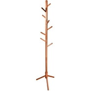 Teamson Design Giraffe Wooden Bedroom Kids Indoor Standing Coat Rack ...