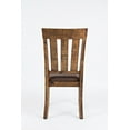 thumbnail image 5 of Jofran Cannon Valley Distressed Industrial Distressed Wood Dining Chair with Upholstered Seat (Set of 2), 5 of 8