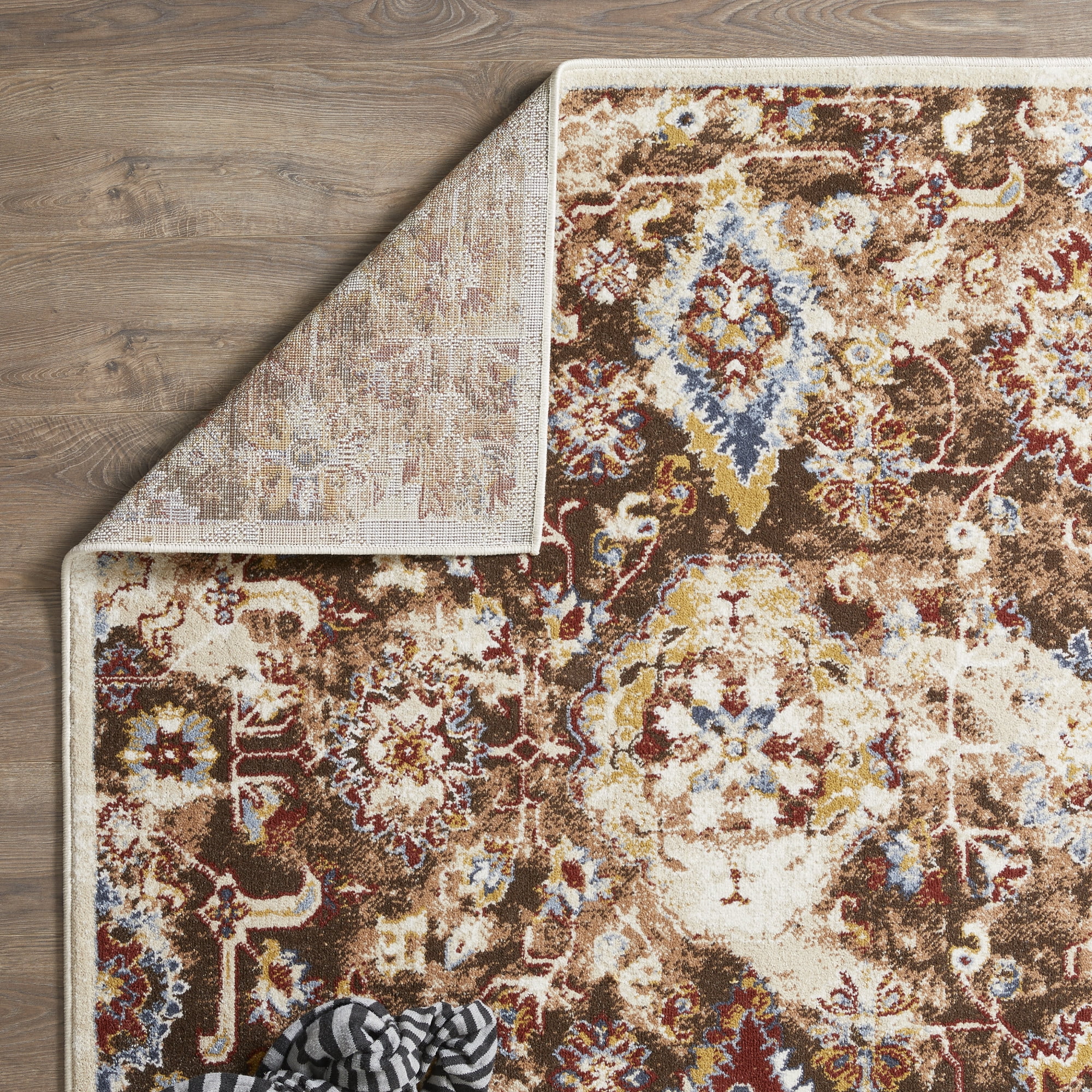 Loomaknoti Alsbrooke Amibell 2' x 7' Brown/Red Tribal Indoor Runner Rug