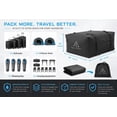 thumbnail image 5 of Pro Tech Designs Voyager Rooftop Cargo Carrier Waterproof 18 cu ft Attaches with or without Roof Rack, 5 of 9