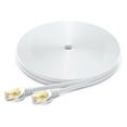 thumbnail image 2 of Câble Ethernet Cat 7, Câble Ethernet Blindé Plat RJ45 Réseau Cordon LAN Support 10Gbps 600Mhz - Compatible avec Réseau Cat5/Cat6, 2 of 9