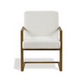 thumbnail image 2 of Lifestyle Solutions Leslie Stationary Chair in Cream Fabric Upholstery, 2 of 7