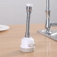 thumbnail image 6 of Clearance Sale!Faucet Three Speed Pressurized Shower Head Water Spash Proof Household Kitchen Faucet Filter,White Faucet Nozzle, 6 of 9