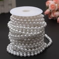 thumbnail image 3 of Coofit 32.8ft Pearl Chain Artificial Multifunctional DIY Pearl Trim Pearl Bead Chain, 3 of 3
