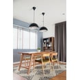 thumbnail image 3 of Linon Outdoor Washable Area Rug Collection, Ivory and Brown, 7' x 9', 3 of 8