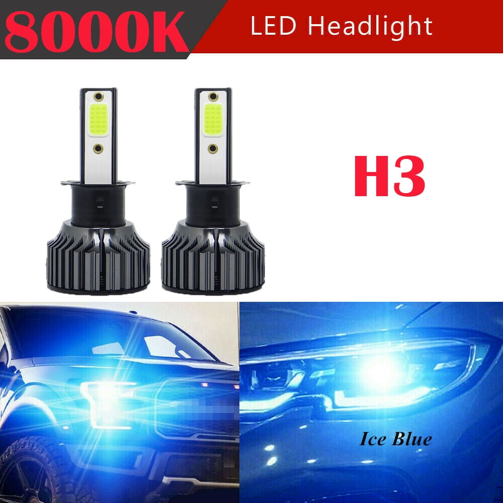 Waterproof LED Headlight Hi-Lo Car Fog Driving Lamp Bulbs 36W 8000LM 6500K GW 
