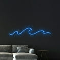 thumbnail image 4 of Handmadetneonsign Wave Neon Light, Wave Led Sign, Beach Neon Sign, Wave Beach Wall Art, Home Wall Decor 90271, 4 of 5