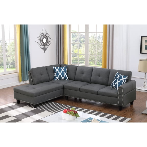 CoSoTower 2 - Piece 98" Wide Left Hand Facing Sofa & Chaise