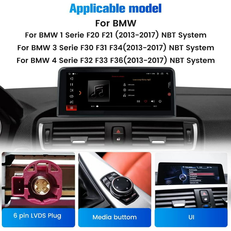 10.25 Apple Carplay & Android Display Upgrade - BMW F20 / F21 1