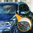 thumbnail image 3 of Qxltty Winter Evening Sunset Car Windshield Sunshades Foldable UV Rays Sun Visor Protector Keep Your Vehicle Cool 53×23.5in, 3 of 8