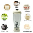 thumbnail image 5 of under $5 Usloyux Electric Shaker Bottle, Portable Blender Protein Shaker, USB Rechargeable Mix Mate Blender For Protein Shakes Pre Workout Greens Coffee Pancake Mix Cocktail Cocktails, 5 of 8