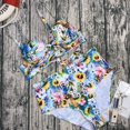 thumbnail image 3 of Ensemble Bikini Rembourré Rehausseur pour Femmes, Maillot de Bain, Tenue de Plage, 3 of 6