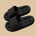 thumbnail image 4 of Purcolt Pillow Slippers for Men and Women Quick Drying Lightweight Non Slip Open-toe EVA with Drain Holes Bathroom Slippers Soft Thick Soled House Slippers, 4 of 7