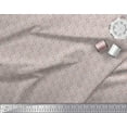 thumbnail image 3 of Soimoi Poly Georgette Fabric Leaves & Floral Small Printed Fabric 1 Yard 52 Inch Wide, 3 of 3