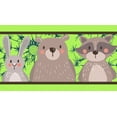 thumbnail image 2 of IBA Indianbeautifulart Green Sloth|Bear & Rabbit Cartoon Ribbon&nbsp;Trim&nbsp;Tape Fabric Laces For Crafts Printed Velvet&nbsp;Trim&nbsp;9 Yards Sewing Accessories 4 Inches, 2 of 2