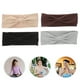 thumbnail image 2 of 4 diademas anudadas, anchas y elásticas, tipo turbante, para mujer., 2 of 7