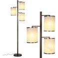 thumbnail image 1 of Brightech Lanterne Dimmable pour Arbre Lampe de Sol pour Salon, Bronze, 1 of 12
