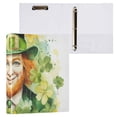 thumbnail image 3 of Man St-patrick's Day 3 Ring Binders 1.5 inch Hardcover File Folders with Interior Pockets A4 Size Organizer for School Office Hospital Set of 2, 3 of 8