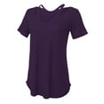 thumbnail image 5 of Boxercraft Womens Moxie T-Shirt - Royal, S, 5 of 7