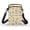 Bee & Daisy with Honeycomb Decoration, variant on POLERO Portable Cell Phone Purse for Shop Daily Use, Polyester 2 Layer Crossbody Bag, 4th of July Butterflies