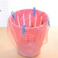 thumbnail image 4 of Practical Waste Basket Clamp Garbage Rubbish Bag Anti-Slip Fixation Clip Storage Case,Random,Mixed Materials, 4 of 7
