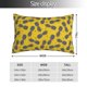thumbnail image 2 of Fotbe Summer Pineapple Funda de Almohada Decorativa Estilo Occidental, Lujo en Algodón, Fundas para Almohadas King, Cojín Estampado para Decoración del Hogar-20"x30", 2 of 6