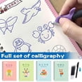 thumbnail image 2 of Calligraphie 10ml avec Porte-Stylo, 4 Recharges de Carnet, Réutilisable et Papeterie, 2 of 9