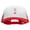 White Red, variant on Retro Rocket Embroidered Foam Panel Mesh Snapback - White Red OSFM