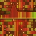 thumbnail image 1 of Ahgly Company Machine Washable Indoor Square Transitional Tomato Red Area Rugs, 5' Square, 1 of 7