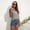 Grey, variant on SXCXLSA Women Short Sleeve Hoodie Casual Solid Color Pocket TShirt Lightweight Zipper Detail Hooded Top Summer Sporty Relaxed Fit Blouse Breathable Comfortable Ladies Active