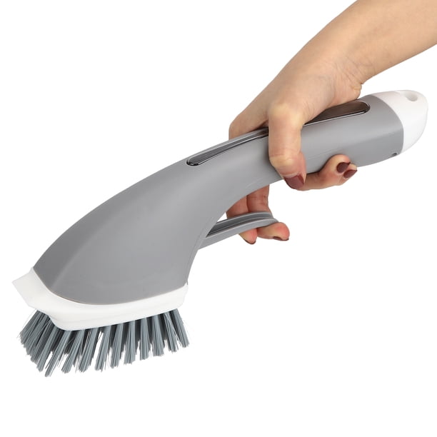 Cepillo dispensador de jabón limpieza de mango largo para sartén de cocina ANGGREK Otros