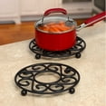thumbnail image 2 of Spectrum Diversified Sonata Scroll Trivet Steel Pot Holder , Set Of 2, 2 of 2