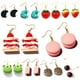 thumbnail image 2 of Pendiente para mujer, gota de resina, hecho a mano, bonito regalo para niñas, galletas, pastel de macarrón, donuts Dengxun unisex, 2 of 2