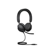 Jabra Evolve2 40 UC Stereo - Headset - on-ear - wired - USB-A - noise isolating