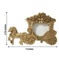 thumbnail image 3 of Efavormart 7" Gold Horse Carriage Resin Picture Frame Wedding Party Favor, European Style Place Card Holder, 3 of 6
