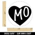 thumbnail image 2 of MO Missouri State in Heart Self-Inking Rubber Stamp Ink Stamper - UV Ink - Mini 1/2 Inch, 2 of 7