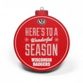 thumbnail image 2 of YouTheFan NCAA Wisconsin Badgers 3D Logo Series Ornament, 2 of 4
