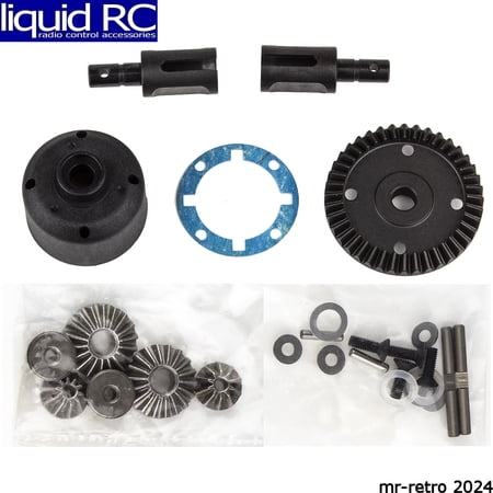 Team Associated RC10B74.1 LTC Differential Set front and rear ASC92354 Elec Car/Truck Replacement Parts