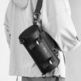 thumbnail image 2 of Man Crossbody Bag Round Cylindrical Backpack Nylon Shoulder Bag Fashion Chest Bag Male Rucksack for Daily Travel, 2 of 2