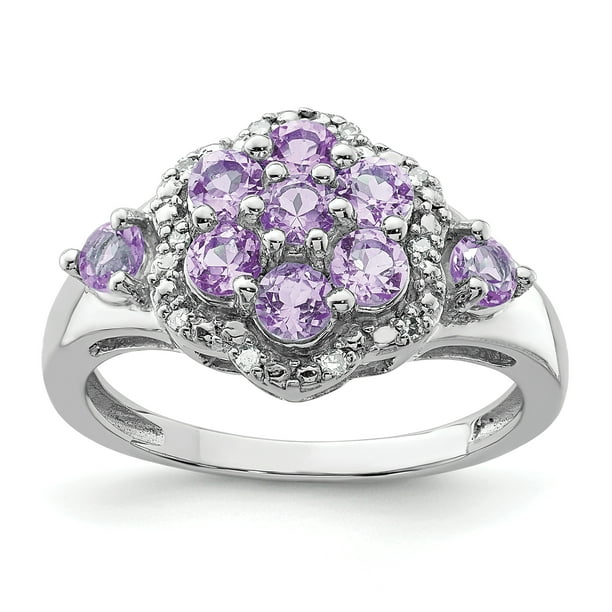 Pink quartz rings store