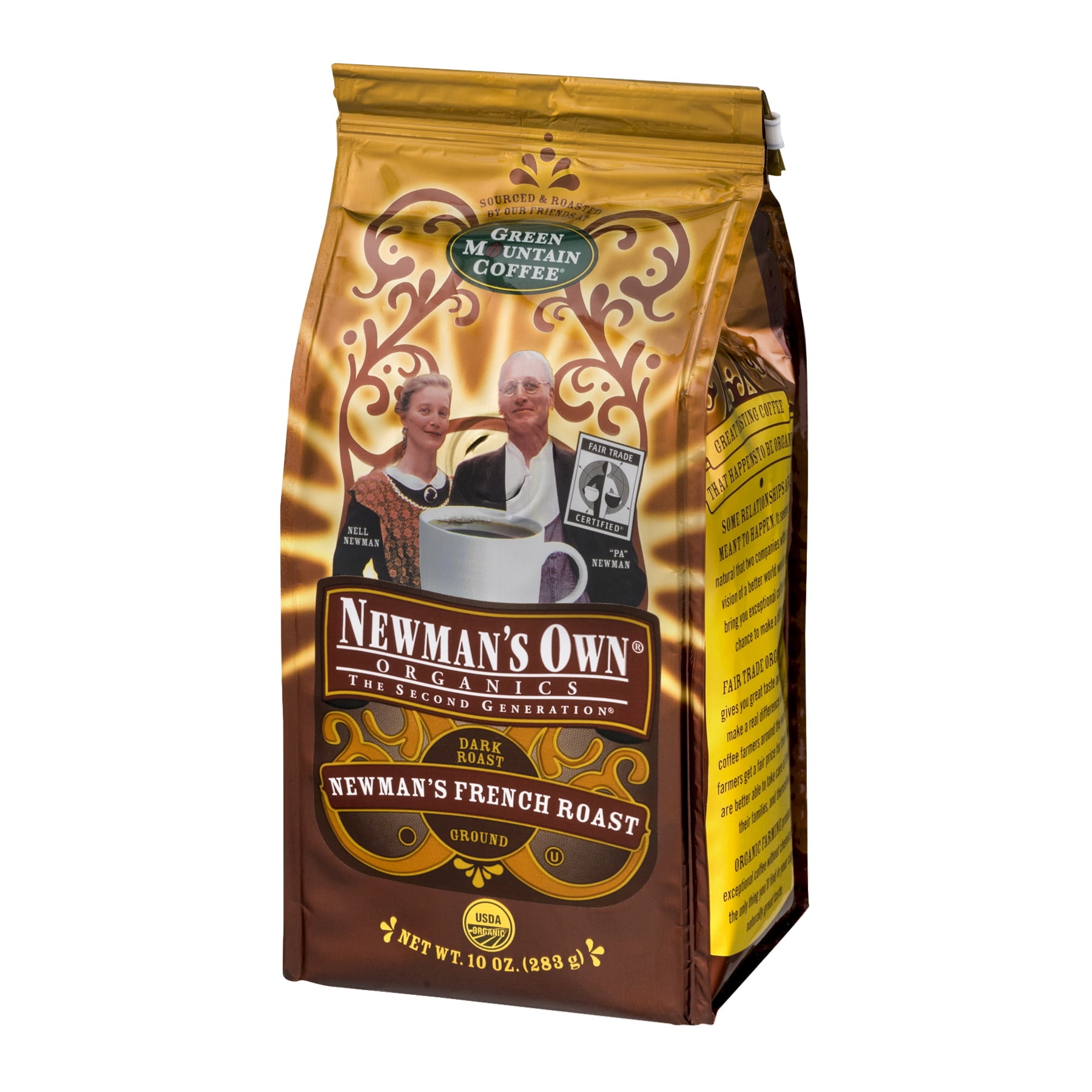 Organic Dark French Roast Ground Coffee 
