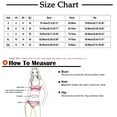 thumbnail image 2 of ibuvkizy Tankinis Swimsuits for Women Loose Modest Two Piece Bathing Suits Women Summer Print Strappy Back Set Swimsuits Swimdress Bikini Sets for Women's Plus Size, 2 of 6