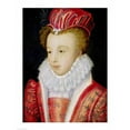 thumbnail image 2 of Posterazzi BALXRZ39272LARGE Marguerite De Valois Poster Print by Francois Clouet - 24 x 36 in. - Large, 2 of 4