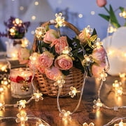 LED Light String Enhance Your Home Ambience with Warm,Romantic Lighting for Bedrooms,Dorms,Outdoor Camping; Battery Powered,Waterproof Design