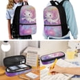 thumbnail image 2 of Uorisanigo 4pcs/set Backpack for Kids Girls Boys Axolotl Pink School Bag Set with Lunch Box Pencil Pouch Water Bottle Carrier Preschool Primary Schoolbag Elementary Bookbag Large Capacity, 2 of 7